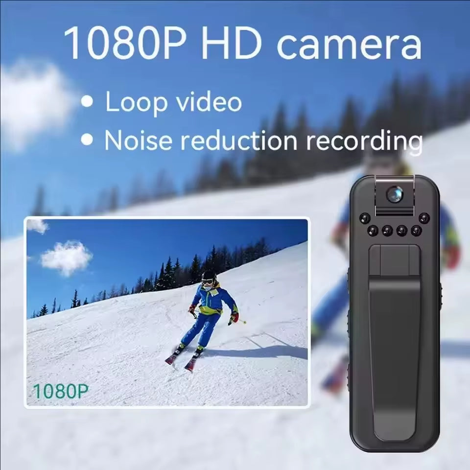 1080P HD Mini Camera Portable Digital Video Recorder Surveillance Camcorder Night Vision Video Police Bodycam Infrared
