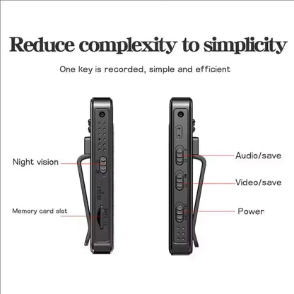 1080P HD Mini Camera Portable Digital Video Recorder Surveillance Camcorder Night Vision Video Police Bodycam Infrared